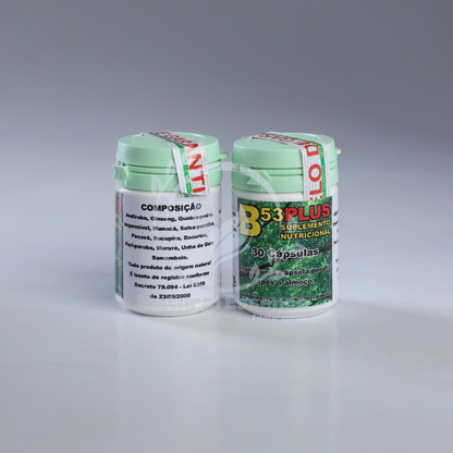 B53 Plus Suplemento Original e Natural 30/Cáps