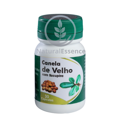 Canela De velho Original com 30 Cápsulas Suplemento Natural e Original