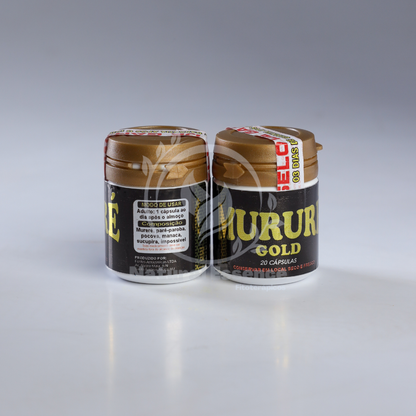 Mururé Gold Original Suplemento 100% Natural C/ 20 Capsulas