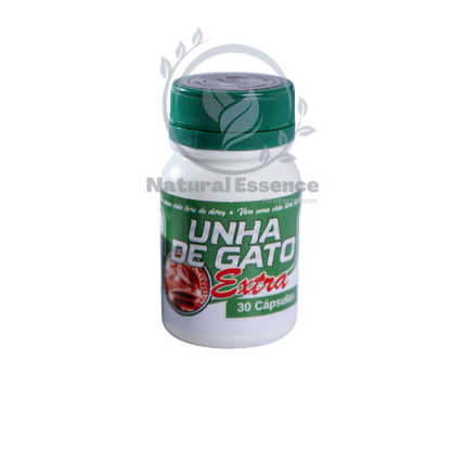 Unha de Gato Extra Natural e Original com 30 Cápsulas Nutricionais